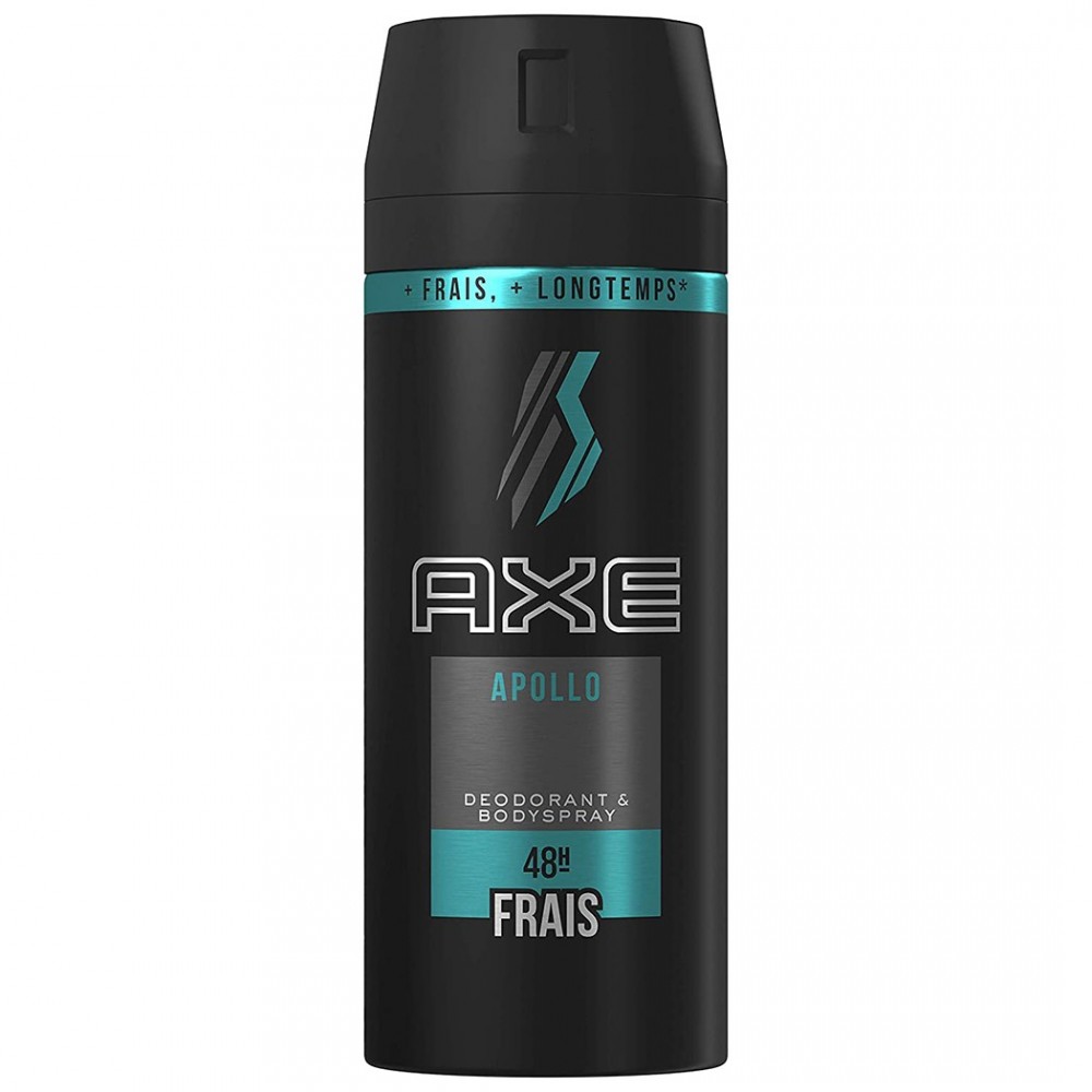 218108  Desodorante para hombre AX Apollo 150ml con fragancia resistente 48h