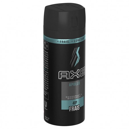 218108  Desodorante para hombre AX Apollo 150ml con fragancia resistente 48h
