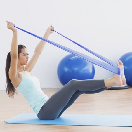 410358 Banda elástica de resistencia para yoga pilates fitness CINTURÓN TENSIÓN