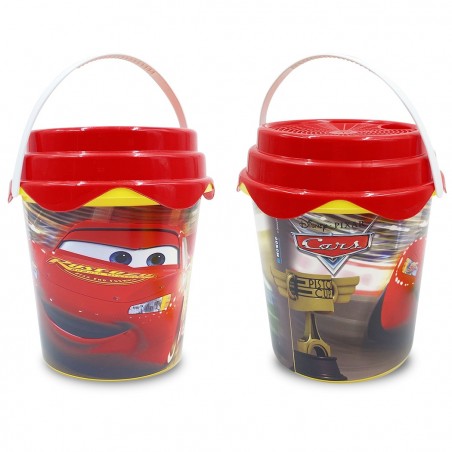 Art. 186150 Juego de playa para niños de Cars cubo pala y molde para el mar