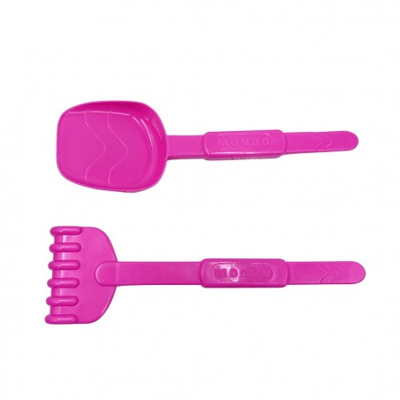 Art.186211 Juego de playa para niños Barbie cubo pala y molde para el mar