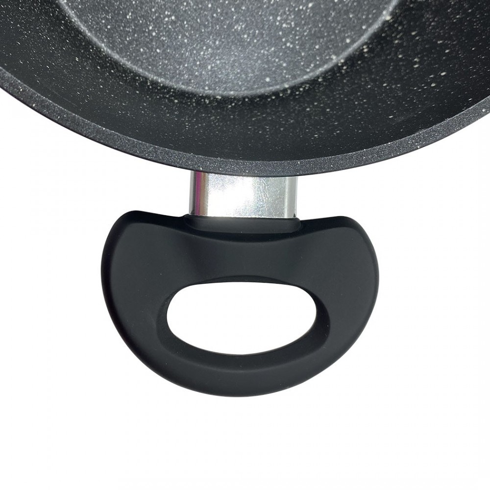 255019 Batería 14 piezas NEGRO DGBAVARIA ollas...