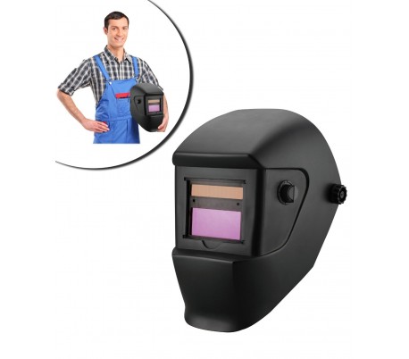 Casco / Máscara / Careta de protección para trabajo de soldadura y oscurecimiento automático 