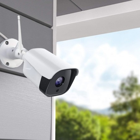 008882 Cámara IP de vigilancia en cloud de 2 MP con memoria micro SD