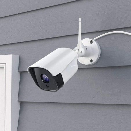 008882 Cámara IP de vigilancia en cloud de 2 MP con memoria micro SD