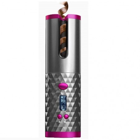 945126 Rizador inalámbrico automático portátil Curl Waves USB Recargable