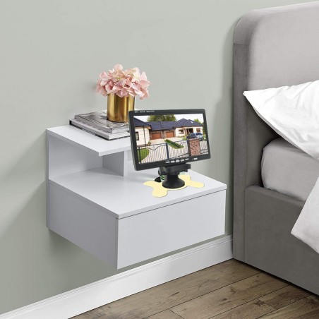 Monitor LCD tft de 7' ideal para reposacabezas con soporte y control remoto