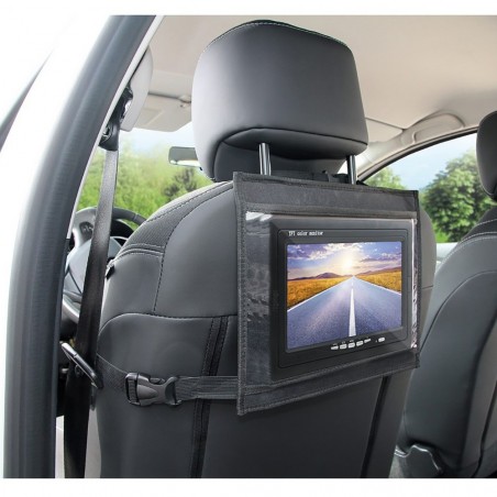 Monitor LCD tft de 7' ideal para reposacabezas con soporte y control remoto