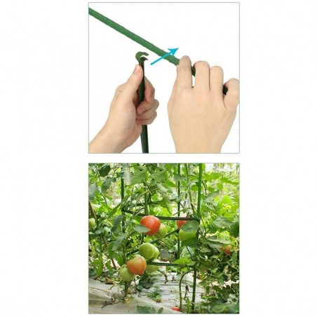 395165 Soporte forma de enrejado para bricolaje Marco de plantas trepadora 91x39