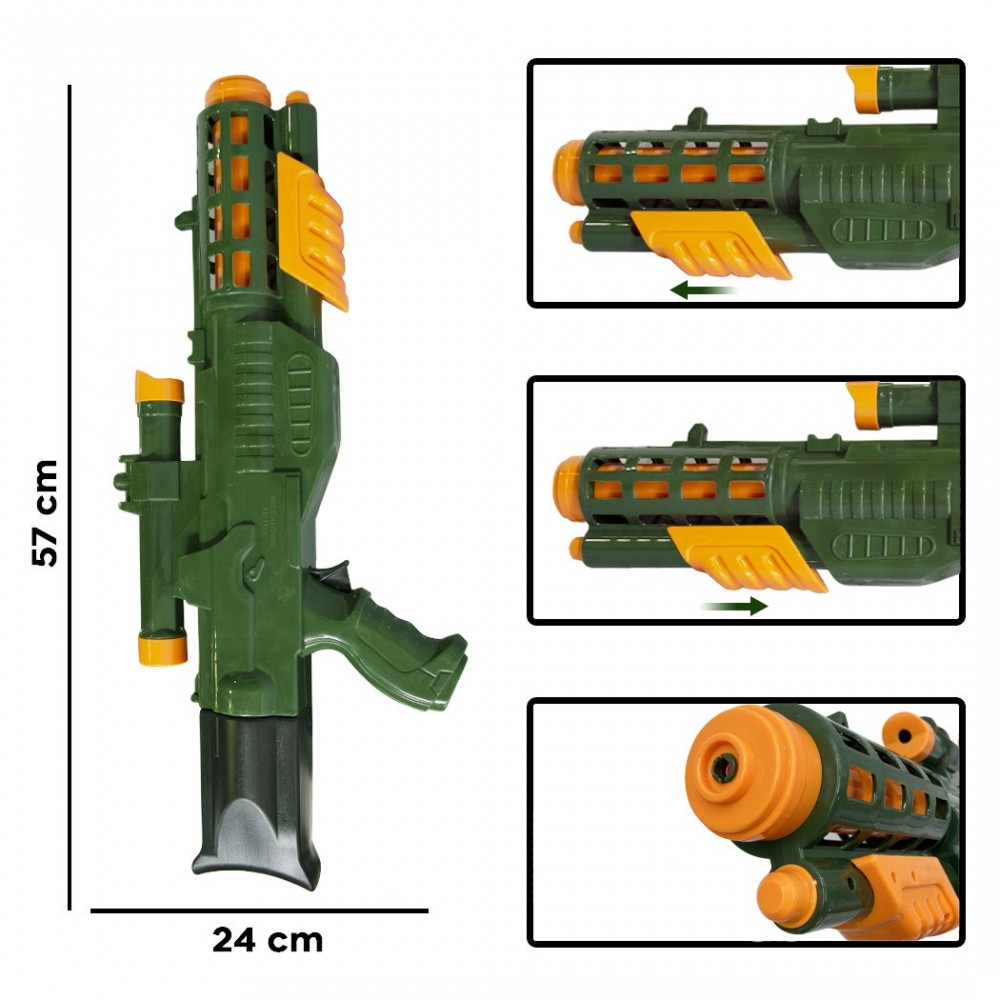 557266 Rifle de agua de juguete para niños de...