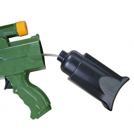 557266 Rifle de agua de juguete para niños de largo alcance color verde y 58 cm