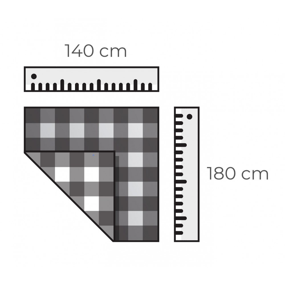 302972 Mantel rectangular de plástico PVC...