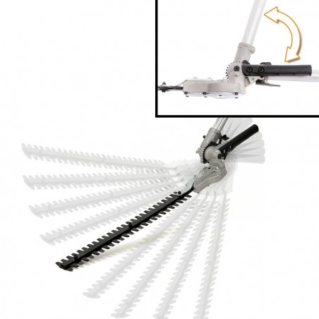 Cortasetos cortadora de aceitunero 52cc KRAFTROYAL 5 en 1 PROFESIONAL jardinería