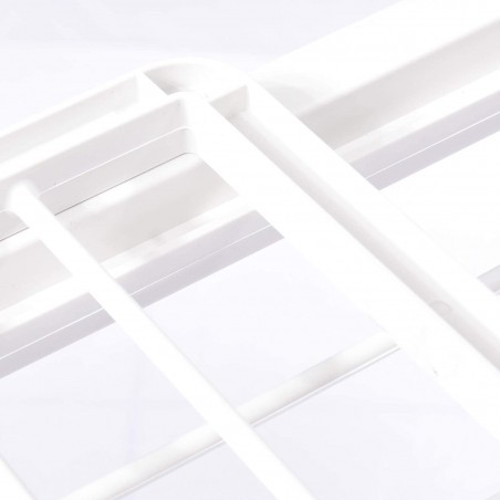 750660 Tendedero de resina con alas plegables ruedas y juntas de seguridad 20 mt