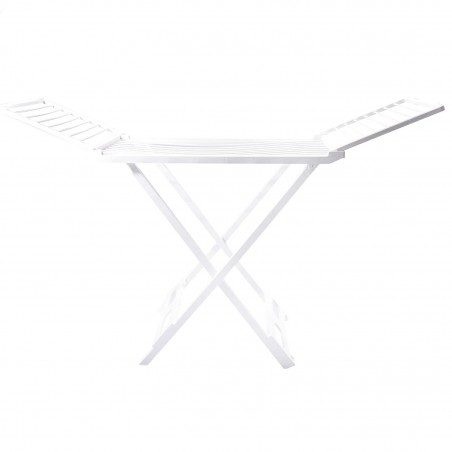 750660 Tendedero de resina con alas plegables ruedas y juntas de seguridad 20 mt