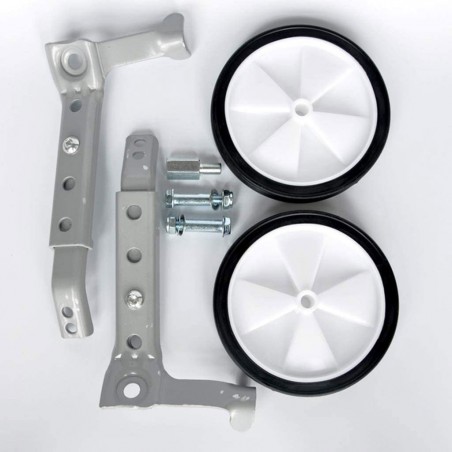 Set 2 estabilizadores y ruedines para aprender a montar bicicleta de 16 "a 24"
