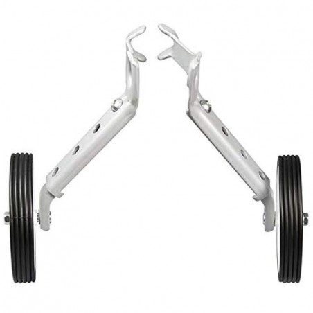 Set 2 estabilizadores y ruedines para aprender a montar bicicleta de 16 "a 24"