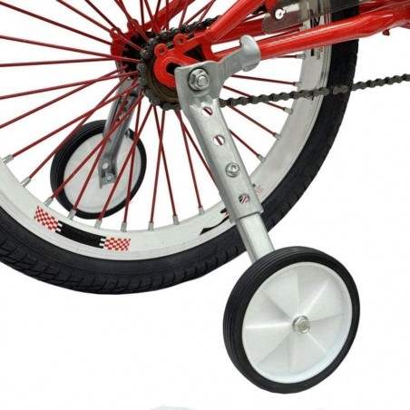 Set 2 estabilizadores y ruedines para aprender a montar bicicleta de 16 "a 24"