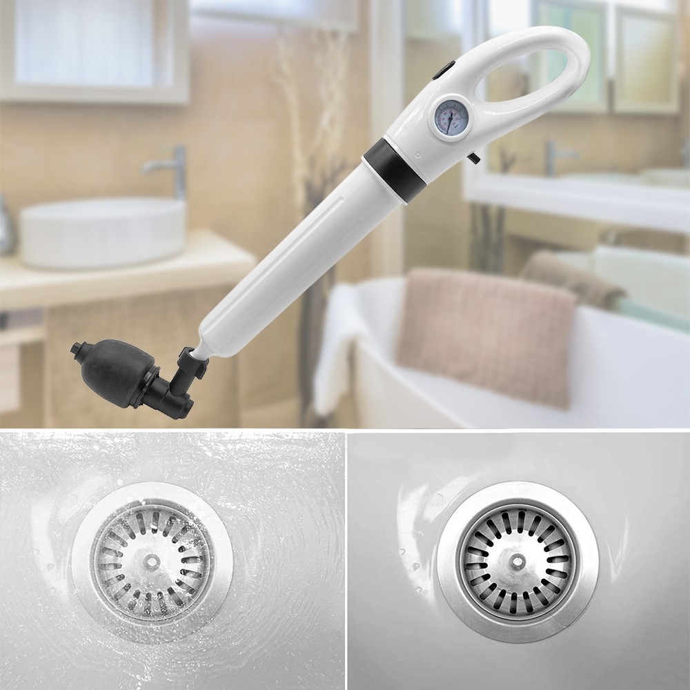 186533 Desatascador a presión 3 ventosas e...