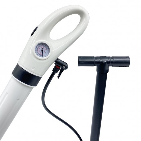 186533 Desatascador a presión 3 ventosas e inflador para limpiezas profundas