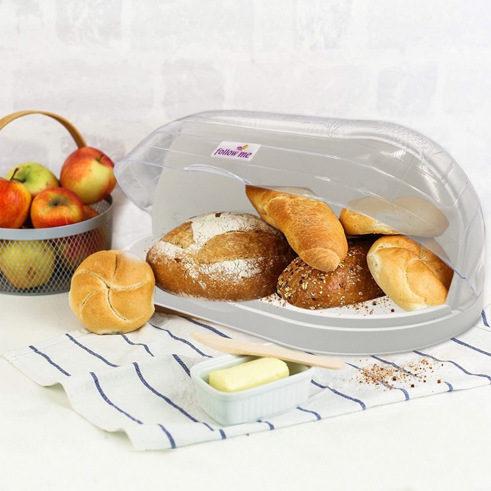 722179 Portapan en plástico de color blanco...