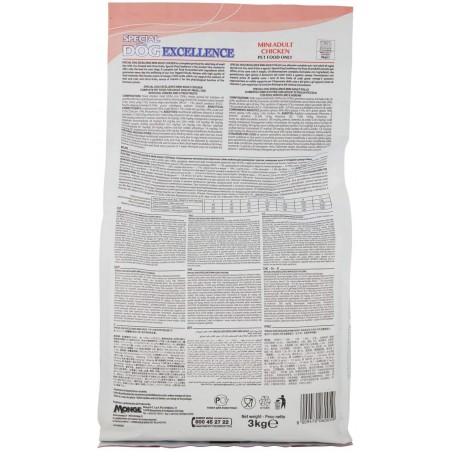 060059 Monge Special para perros adultos Excellence Italian Superpremium 3 kg