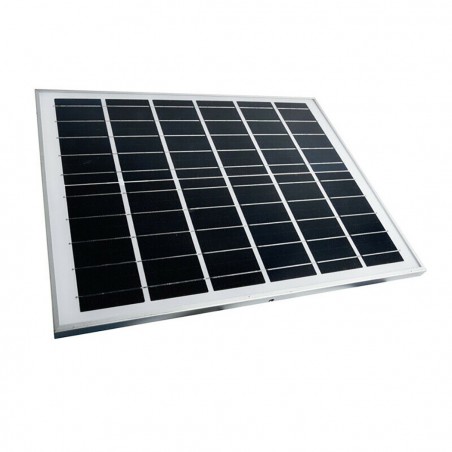 061007 Farola led de 100W con soporte y panel solar crepuscular