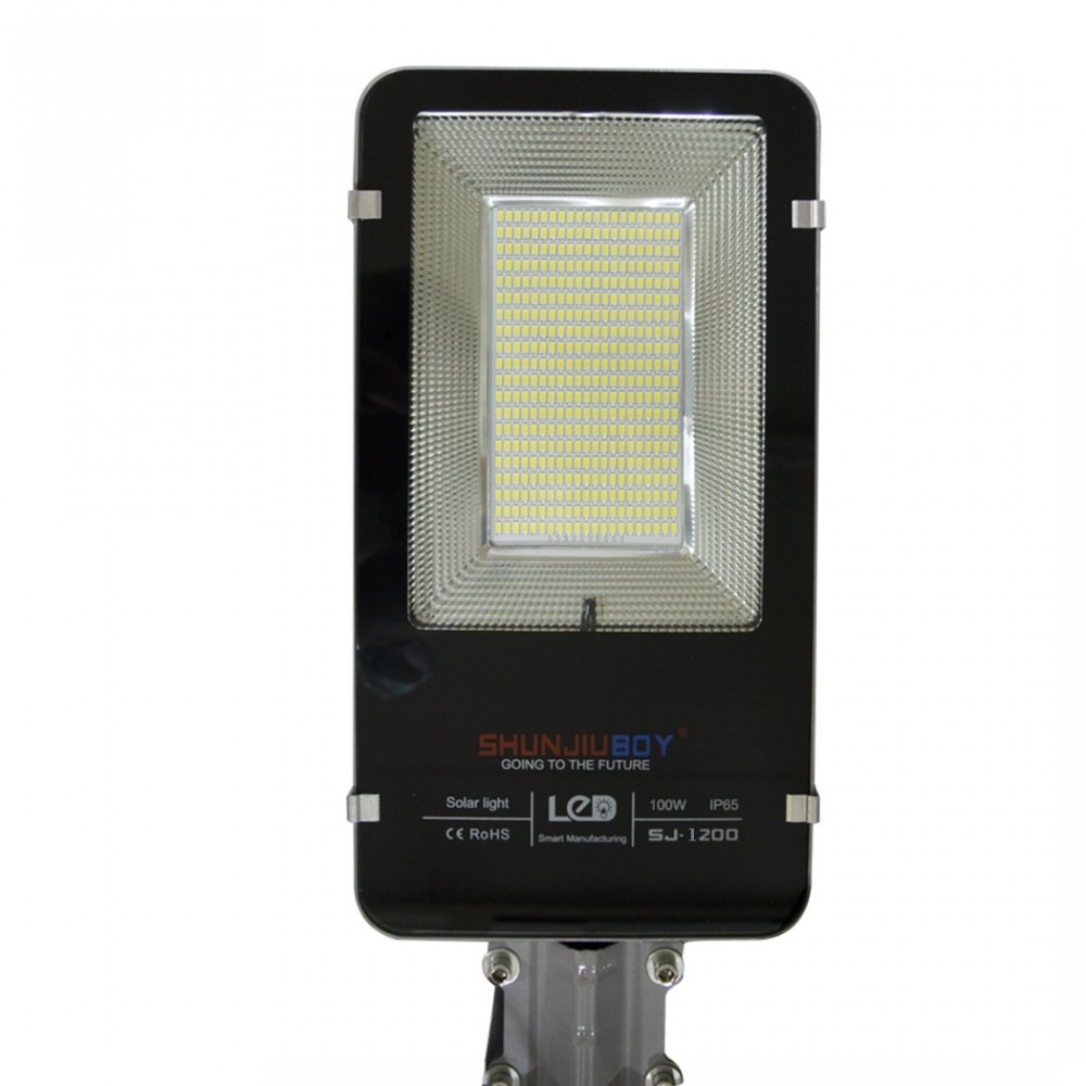 061007 Farola led de 100W con soporte y panel...