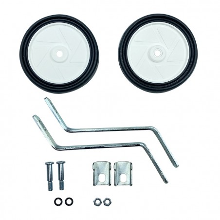 A18650 Set 2 estabilizadores y ruedines para aprender a montar bicicleta 12"20"