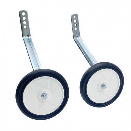 A18650 Set 2 estabilizadores y ruedines para aprender a montar bicicleta 12"20"