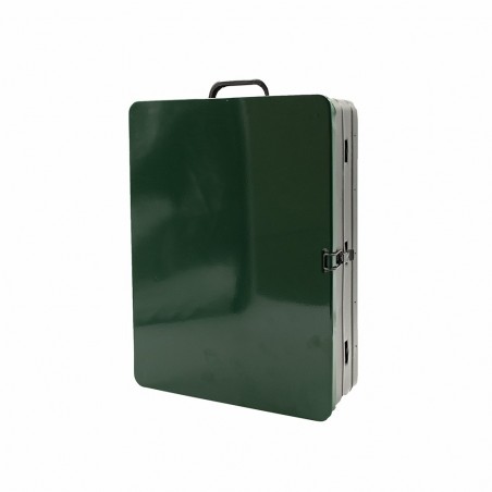 Art. 045 Barbacoa de carbón con maletín y Parrilla Regulable 40x30xH74 cm