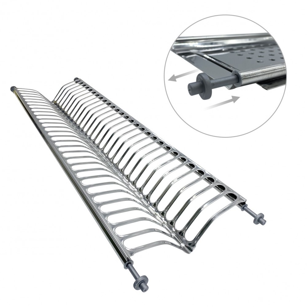 Escurridor de platos de armario con bandeja y...