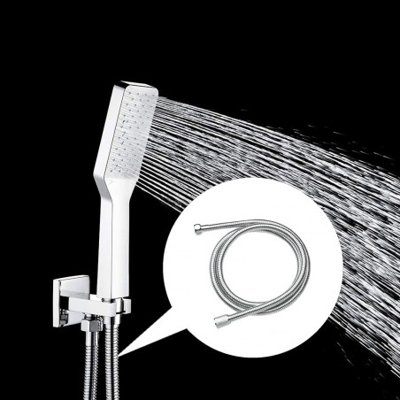 329764 Manguera flexible de metal 2m reemplazo universal para cabezal de ducha