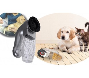 Cepillo peine quita-pelo para mascotas con sistema de masaje indoloro SHED 2 EN 1 