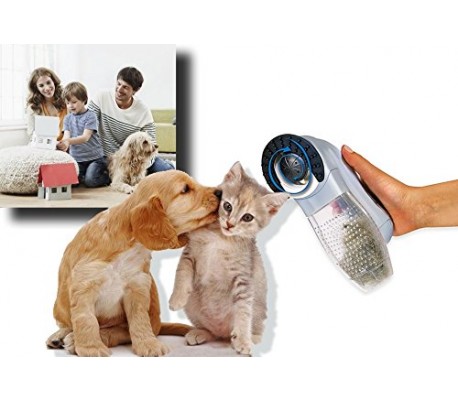 Cepillo peine quita-pelo para mascotas con sistema de masaje indoloro SHED 2 EN 1 