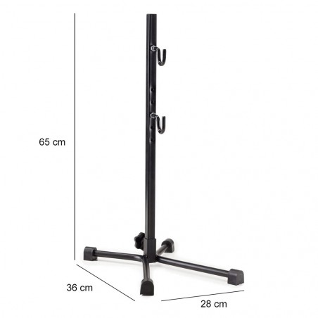 A12163 Soporte para bicicletas para realizar el mantenimiento altura regulable