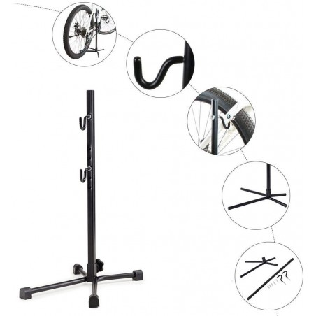 A12163 Soporte para bicicletas para realizar el mantenimiento altura regulable