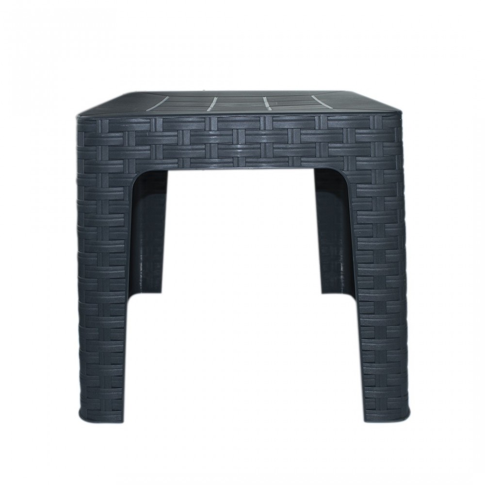 Mesa centro de jardín MONACO ANTRACITA Efecto...