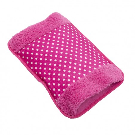 579196 Bolsa de agua caliente con bolsillo calientamanos en poliéster