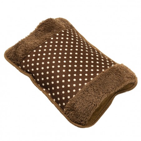 579196 Bolsa de agua caliente con bolsillo calientamanos en poliéster