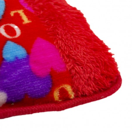 579196 Bolsa de agua caliente con bolsillo calientamanos en poliéster