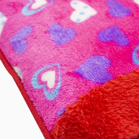 579196 Bolsa de agua caliente con bolsillo calientamanos en poliéster