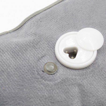 579196 Bolsa de agua caliente con bolsillo calientamanos en poliéster