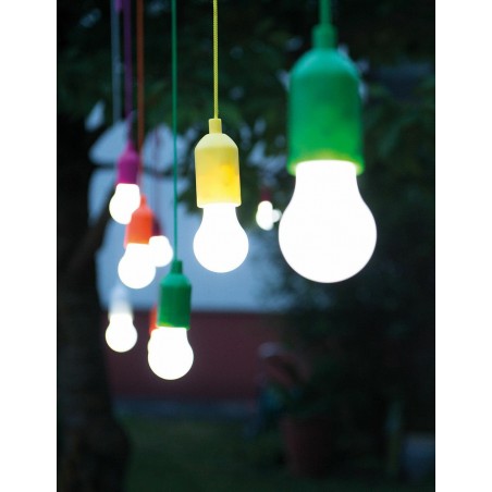 881609 Bombilla LED de colores portátil a batería para el hogar, jardín, camping