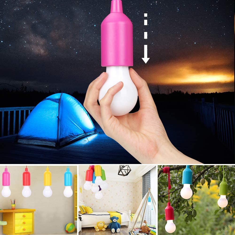 881609 Bombilla LED de colores portátil a...