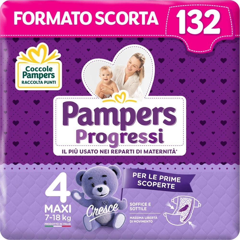 Pañales Pampers Progress panty Talla 4 paquete de 44 Pz hasta los 18 kg