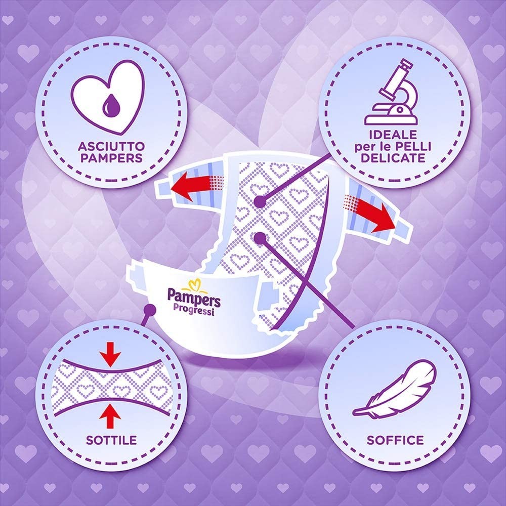 Pañales Pampers Progress panty Talla 4 paquete...