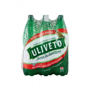 Agua Mineral Natural Olivar 1,5 Lt (Pack 6 Botellas)