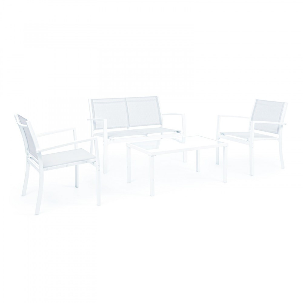 Salón Missouri para jardín con sillas y mesa de...