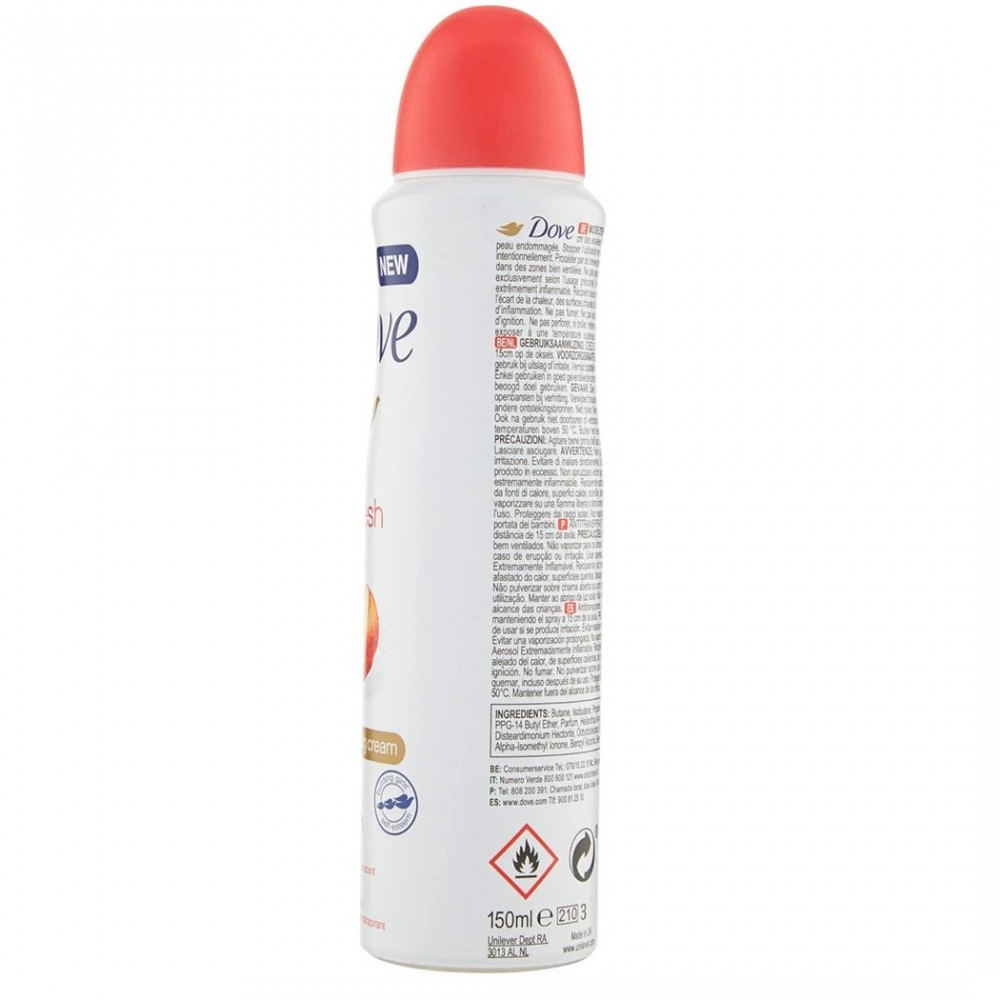 676707 Desodorante Spray GoFresh DOVE Manzana y...